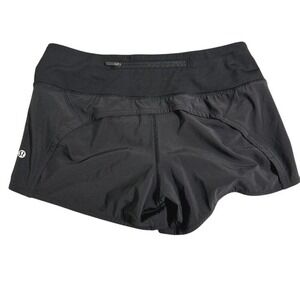Lululemon Run‎ Times Short II 4" Black (First Release) W7AK0S Summer Athleisure